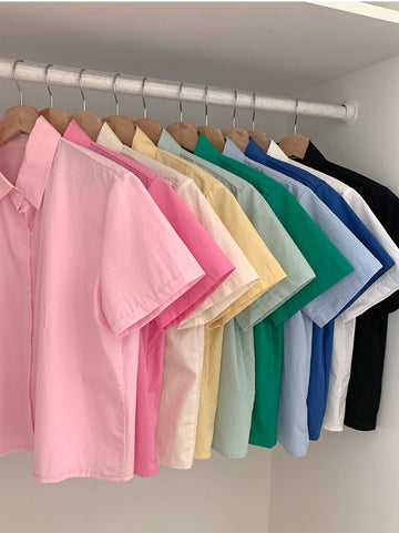 Basic Must-Have Summer Shirt (10 Colours!)